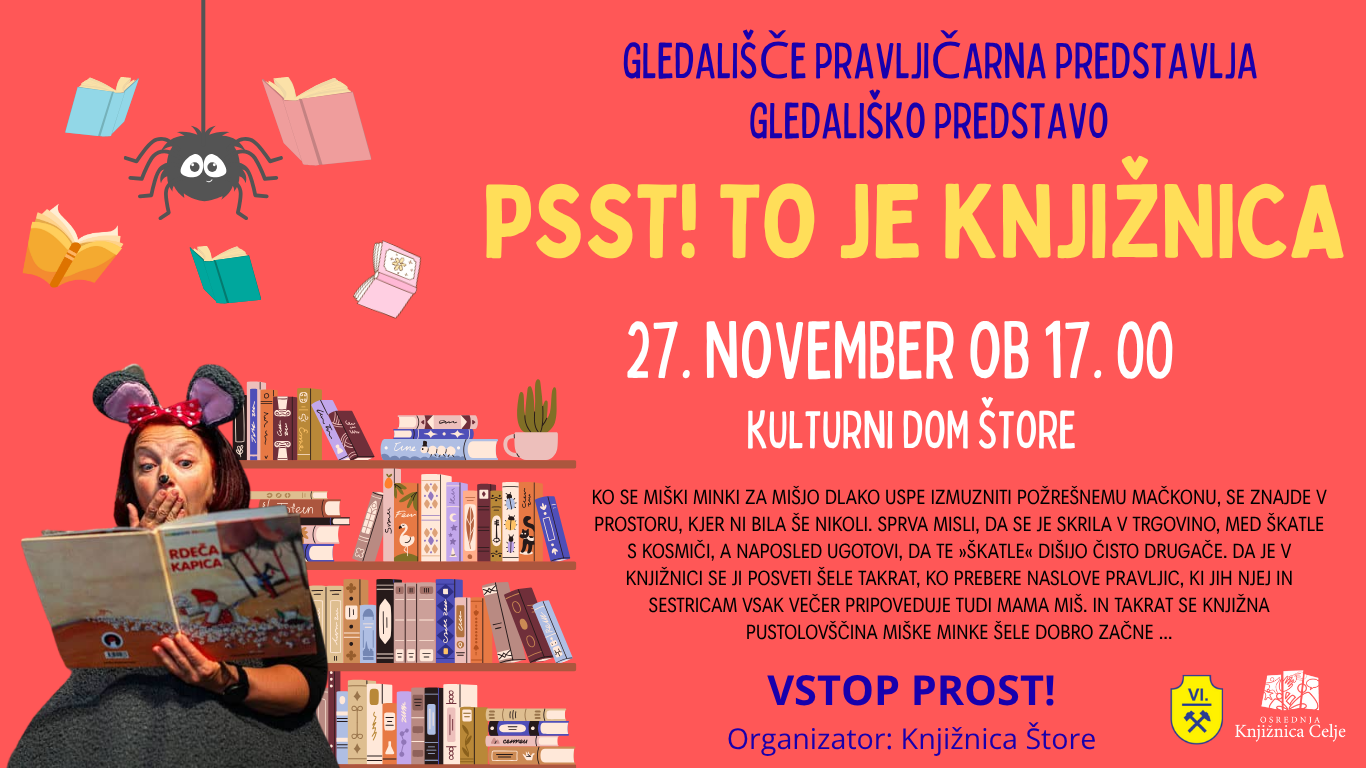 PSST! TO JE KNJIŽNICA
